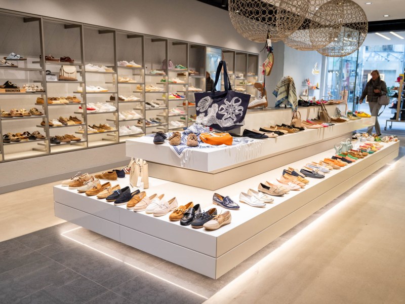 Innenansicht Schuhhaus Zumnorde